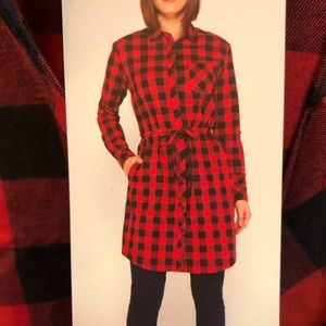 BNWT Lumberjack Plaid Dress sz Medium